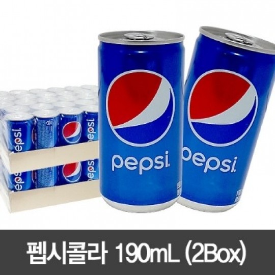 ★특가★펩시콜라 190mLx60캔/탄산음료/콜라/펩시/음료